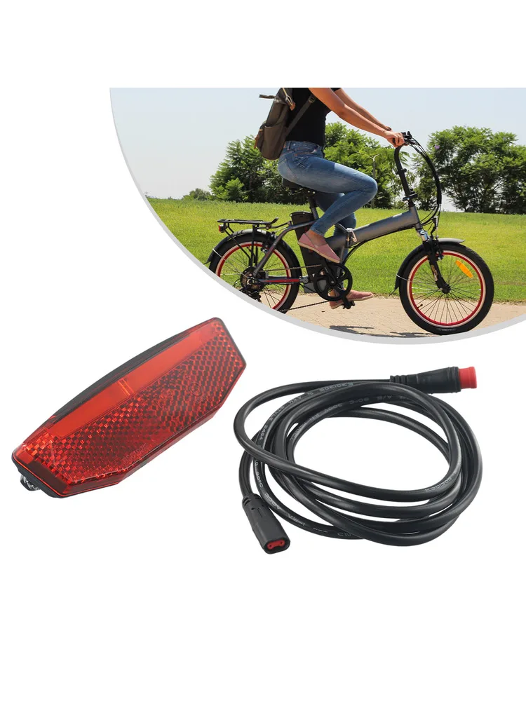 AliExpress Cycling Rear Light for Electric Bicycle  Quick Installation  Plastic and Metal Materials  Suitable for 6V 60V Voltage