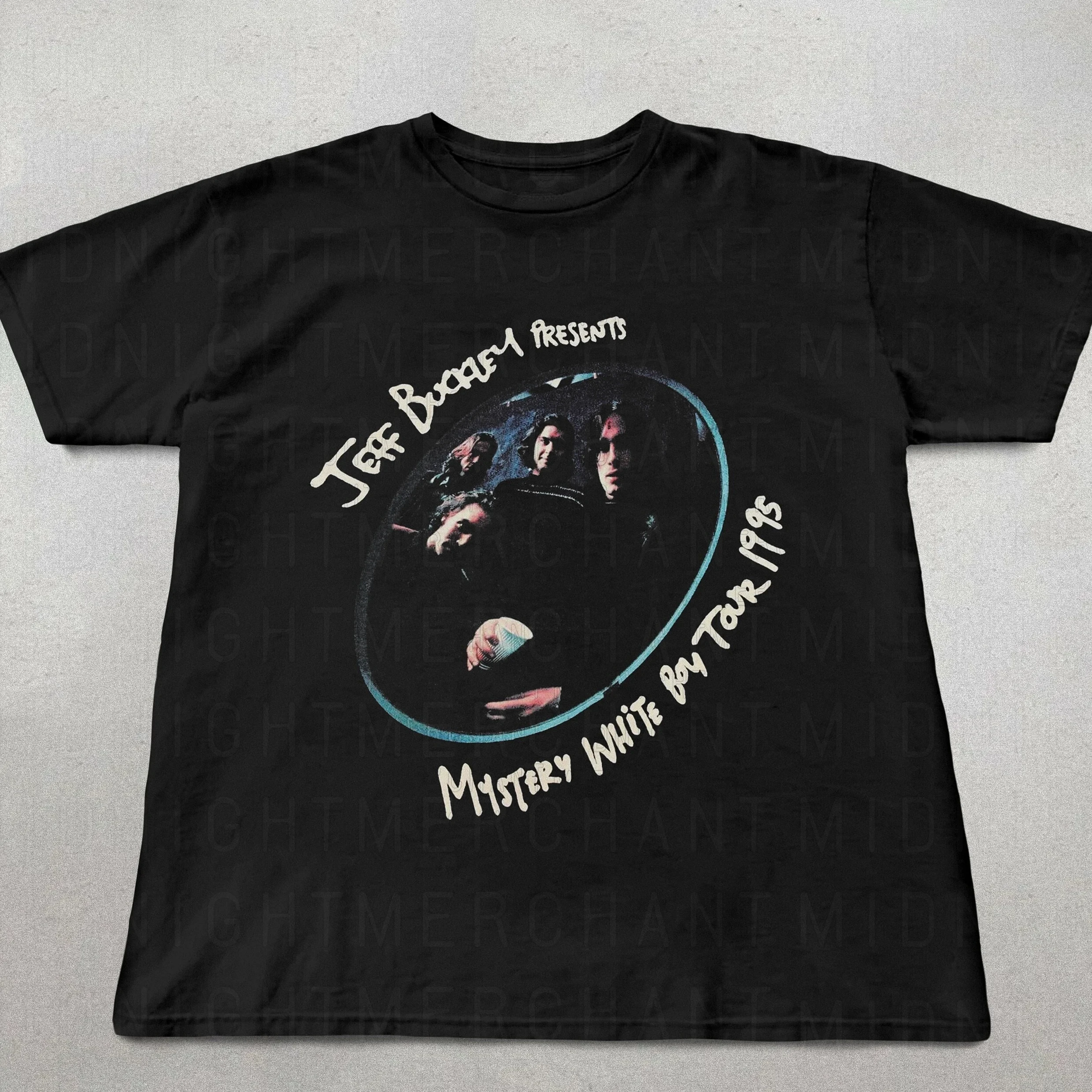 Jeff Buckley Mystery White Boy Tour 1995 Vintage Cover Print T