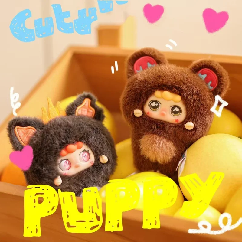 Babythree Migo Little Troublemaker Mysterious Blind Box Vinyl Plüsch Puppe Anhänger Dekorative Ornamente Sammeln Puppen Mädchen Geschenke