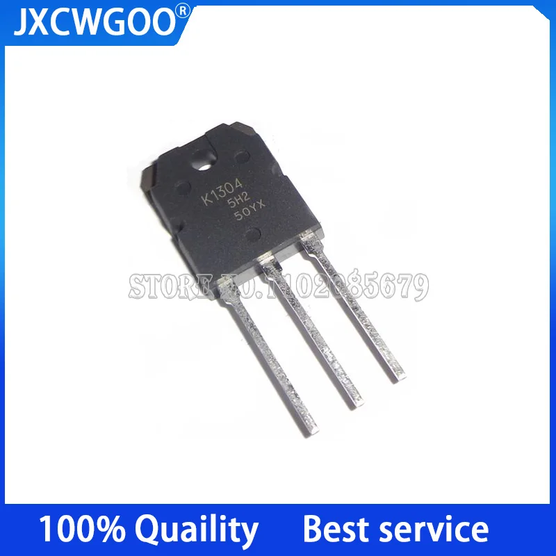 

5PCS 2SK1304 K1304 TO-3P MOS FET 40a/100v New original