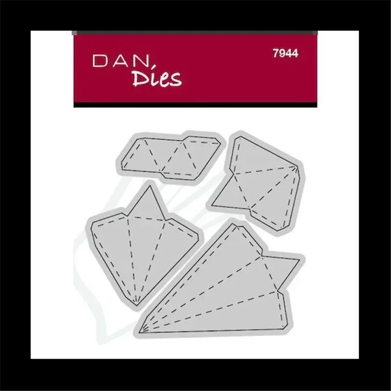 3D  Christmas Metal Cutting Dies Halloween Paper  Stars Hangings Gift Package Scrapbooking Frame Card Craft No Stamps