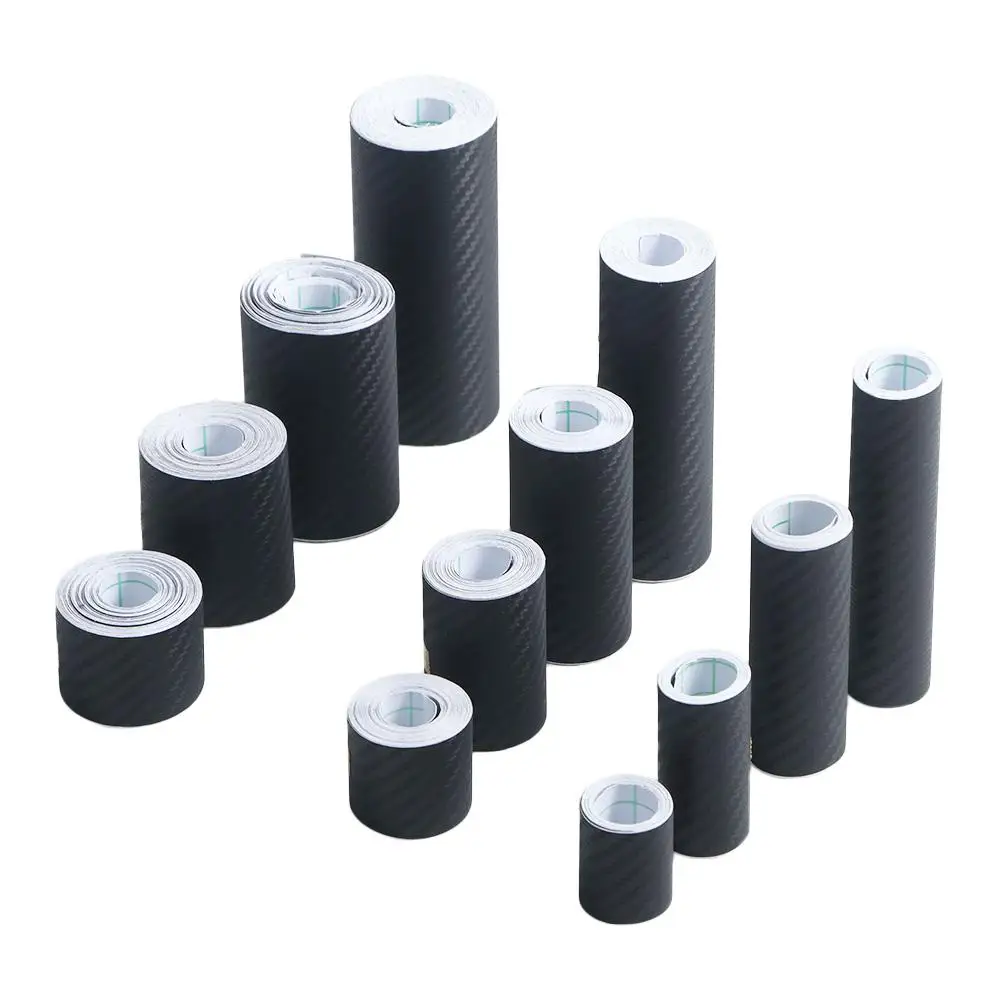 Car Accessories Bumper sSrip Body Sticker Protection Film DIY Paste Protector Strip 3D  Fiber Sticker Anti Scratch Tape