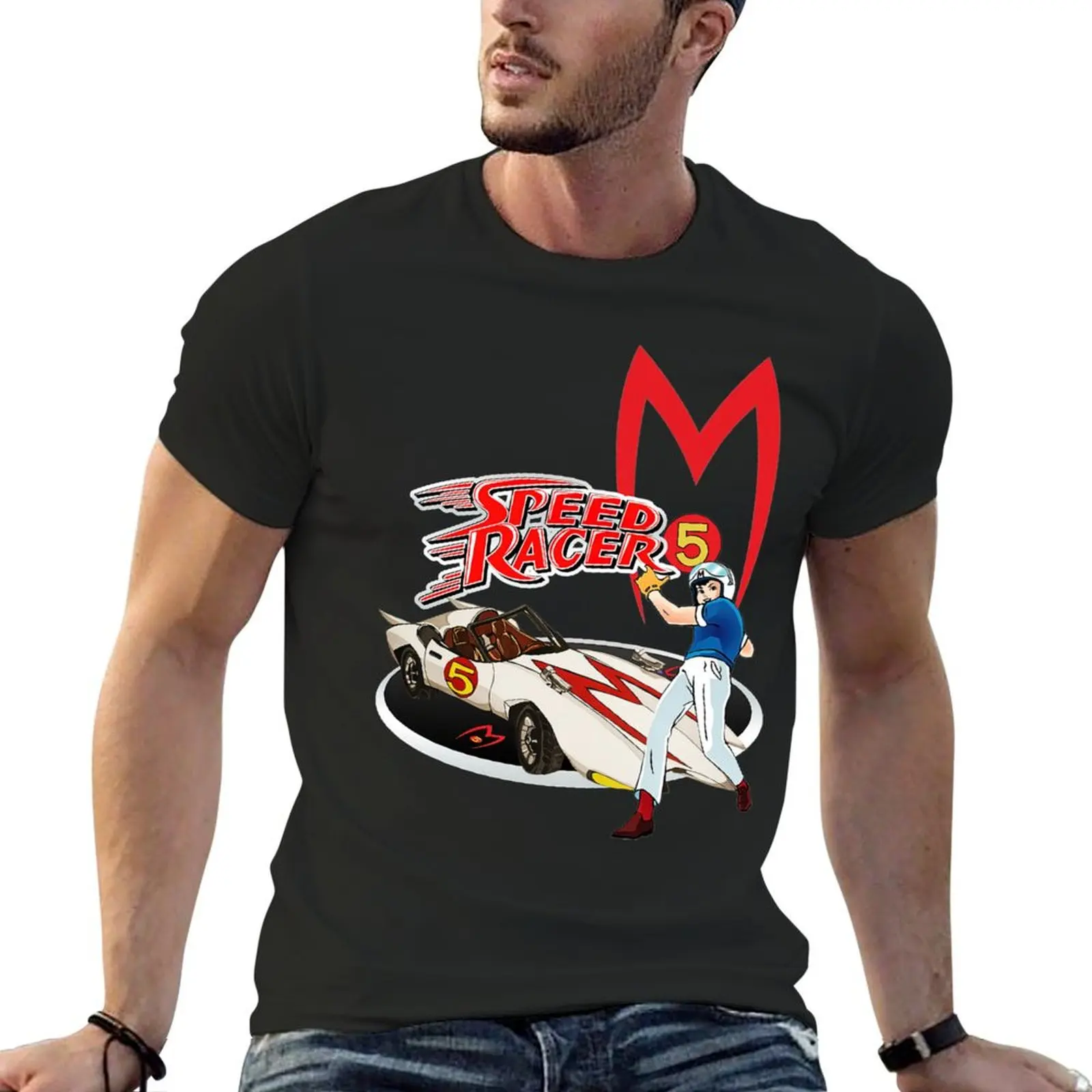 

Speed Racer Go Speed Racer Go Go!!! T-Shirt anime t shirts oversized t shirt blue archive t shirts for men cotton