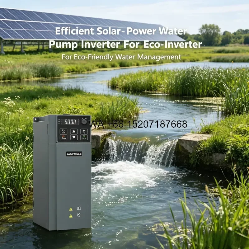 Wmwmnu for Sunphase 1HP 0.75kW Single Phase 220V DC to AC Solar Water Pump Drive MPPT 99 Percent Inverter for Irrigation