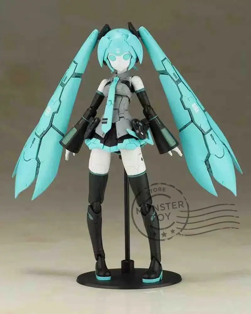 В наличии: Набор пластиковых моделей Kotobukiya FA129 Frame Arms Artist Miku в масштабе 1/100, полностью подвижный, с подвижными частями.