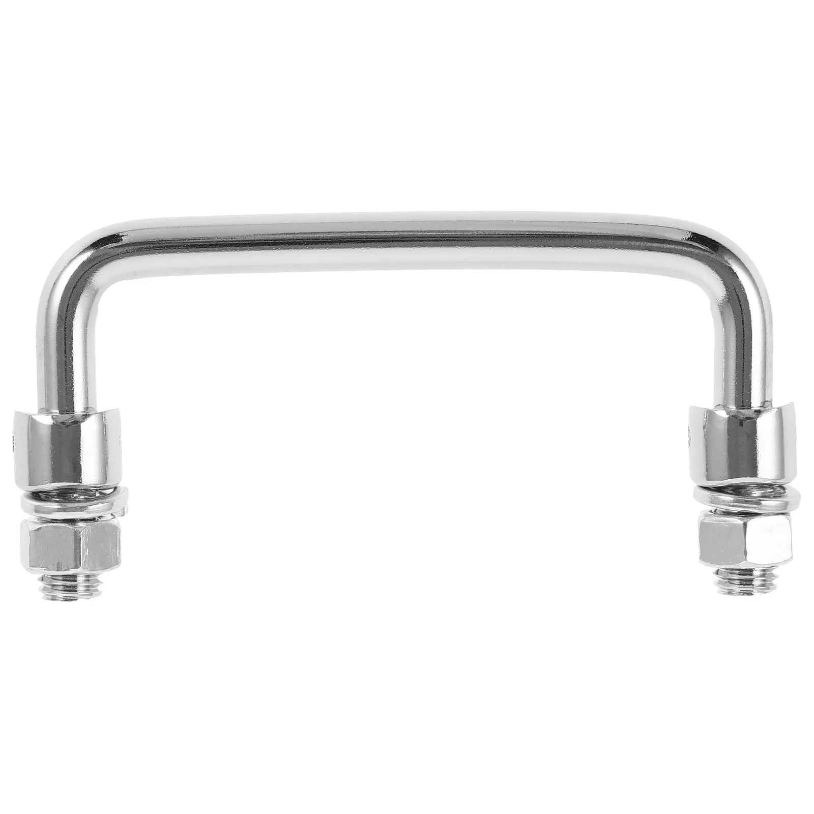 

Stainless Steel Folding Handle 3 9 Inch Silver Cabinet Door Pulls Tool Box Handles Foldable Design Heavy Duty Hardware
