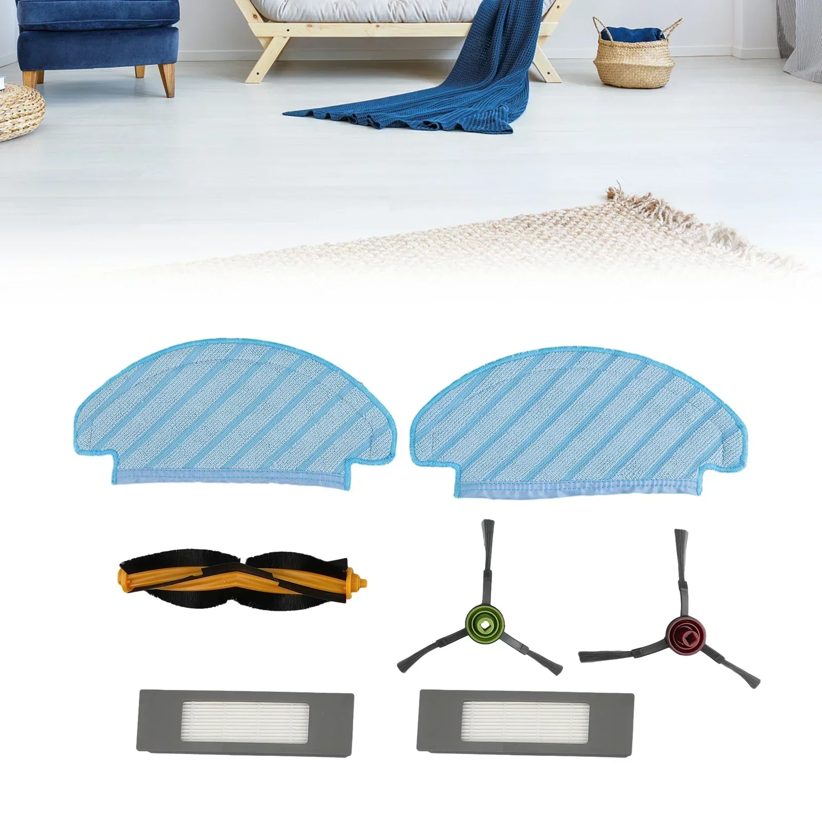 Improved Suction Performance  For Ecovacs For Deebot N10  N10 Plus Robot Vacuum Cleaner Replacement Accessories