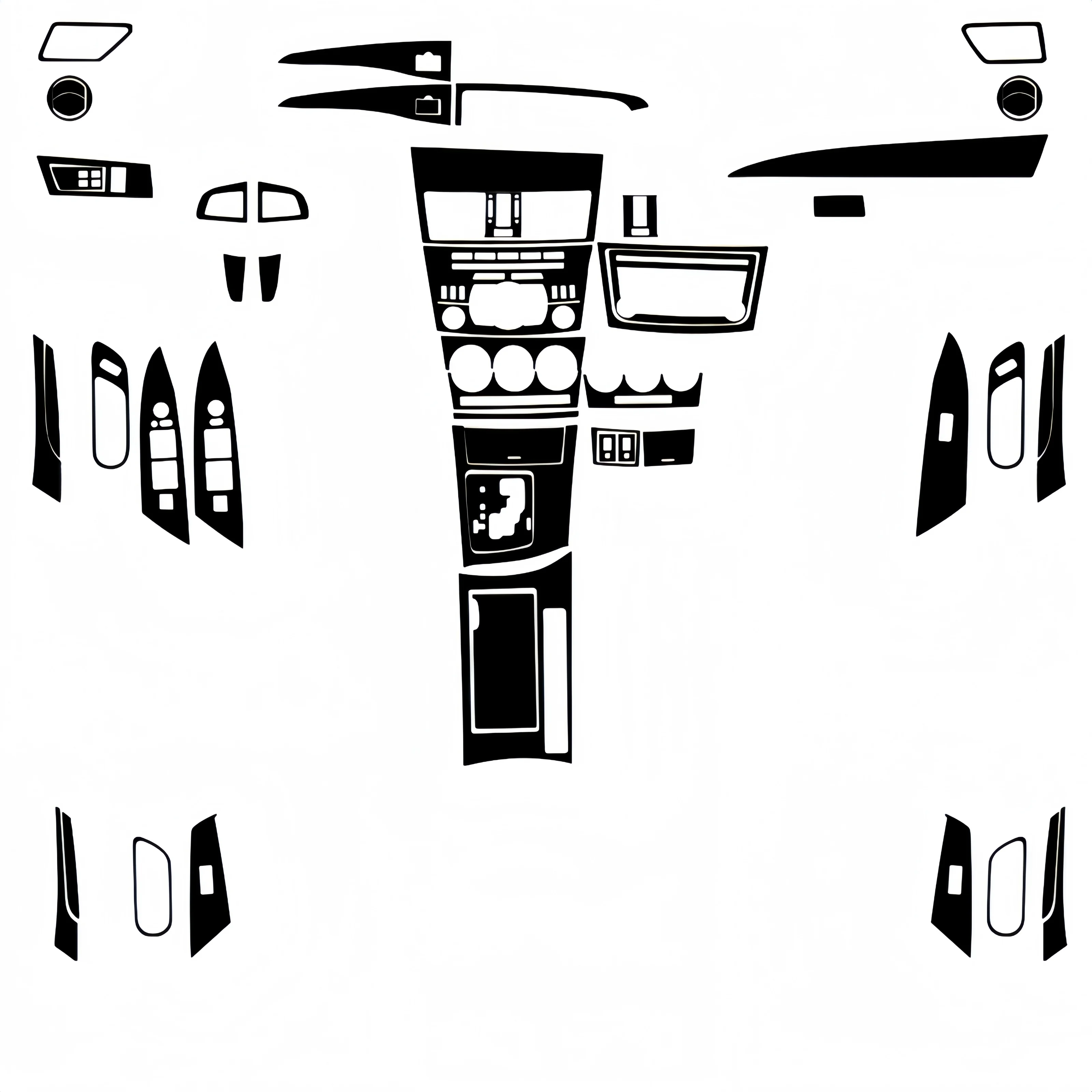 

Для Mazda 3 Axela 10-13 аксессуары фортепиано черный интерьер автомобиля воздуховыпускное отверстие переключения передач дверная ручка оконный подъемник комплект декоративная наклейка