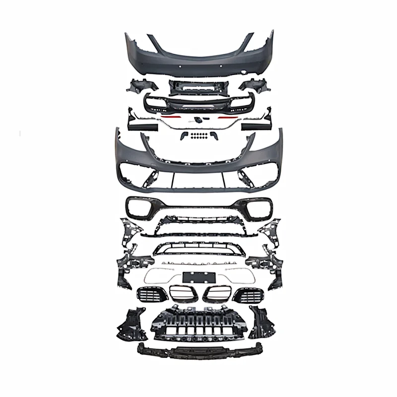 Karosserie teile Front stoßstange Hecks toß stange Für Mercedes Benz S Cass W222 Karosserie-Kits Upgrade Mercedes S63 W222 AMG S