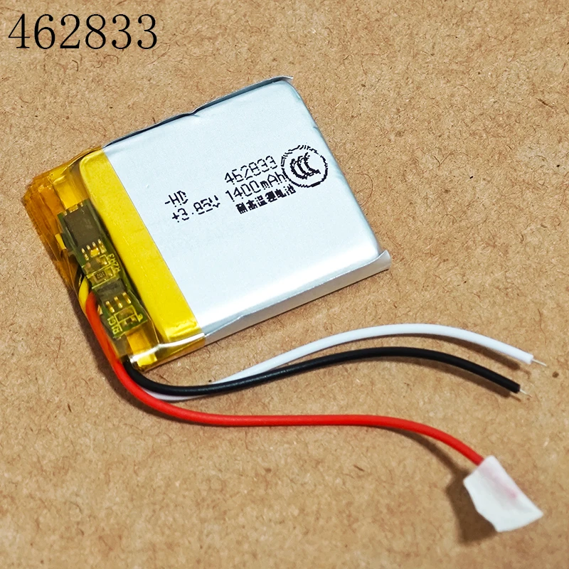 1PCS/LOT 462833 with 3 lines battery 3.85V high-voltage polymer lithium battery for watch battery smart wearable device