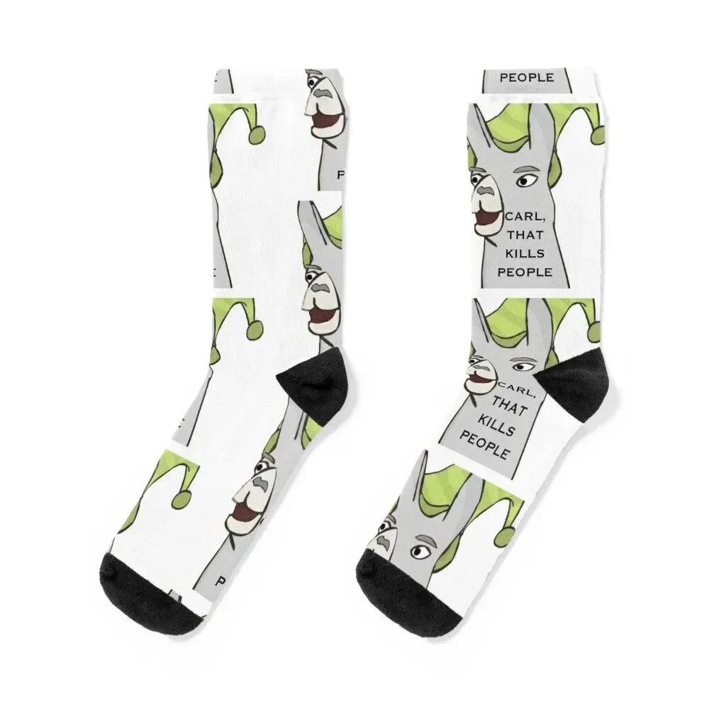 Carl the Llama Socks essential warm winter tennis Heating sock Socks For Girls Men's