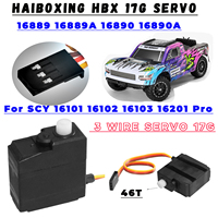 HAIBOXING HBX 16889 16889A 16890 16890A SG1601 SG1602 SCY 16101 02 03 PRO 3 Wire Servo M16033-3W 1/16 RC Car Parts Accessories