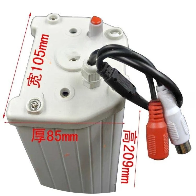Monitoring intercom speakers, built-in power amplifier, outdoor waterproof audio