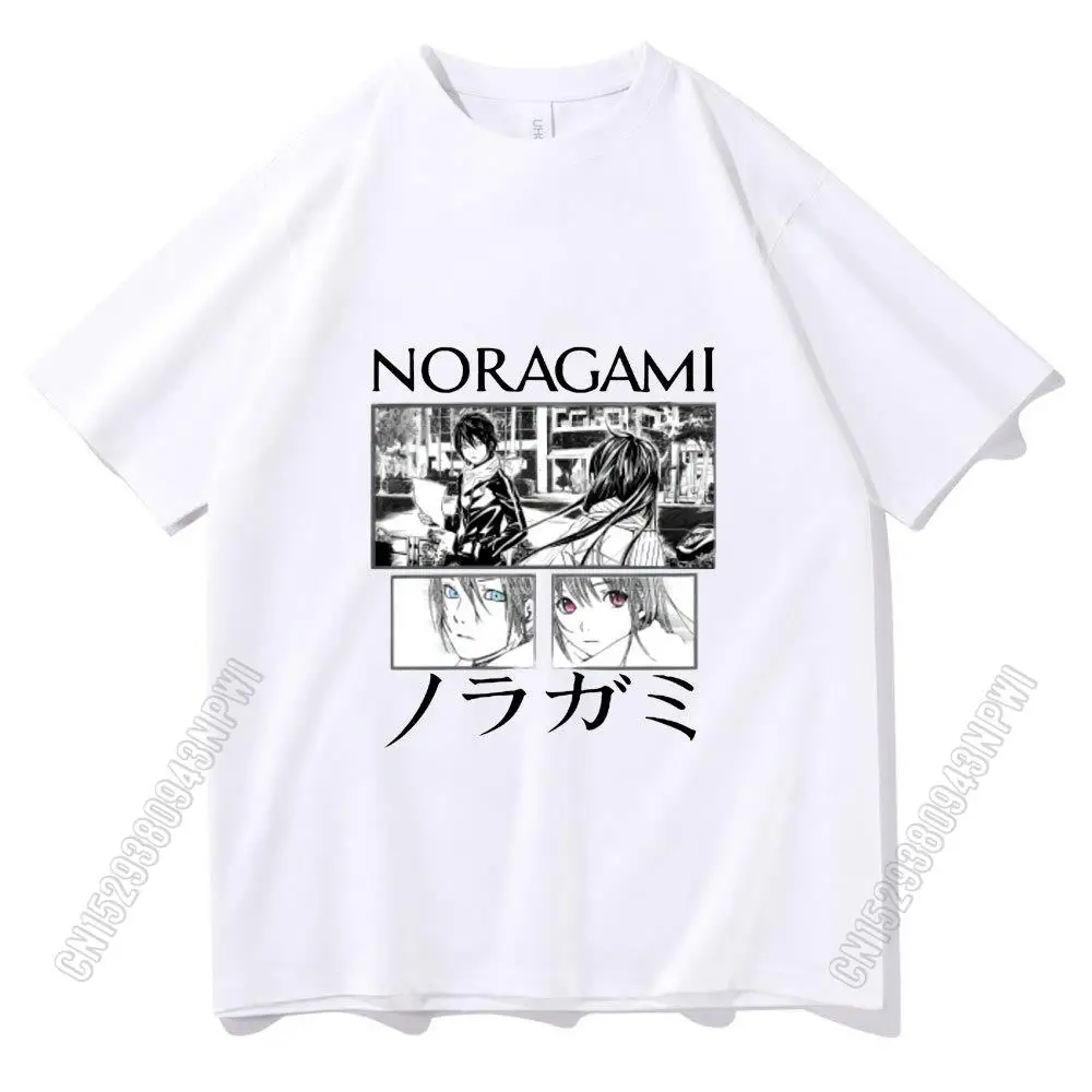 2024 Super Fire Japan Anmie Noragami Yato Tshirt Printing T Shirt Pure Cotton Men/Women Personality T-Shirt Boy Girl Tee Tops