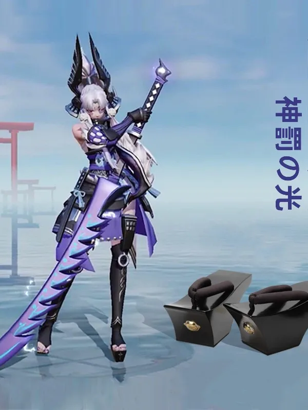 risoukawa-ssr-shrine-maiden-ghost-sword-girl-thick-bottom-high-heel-10cm-wood-clogs-cosplay-shoes-game-character-props-access