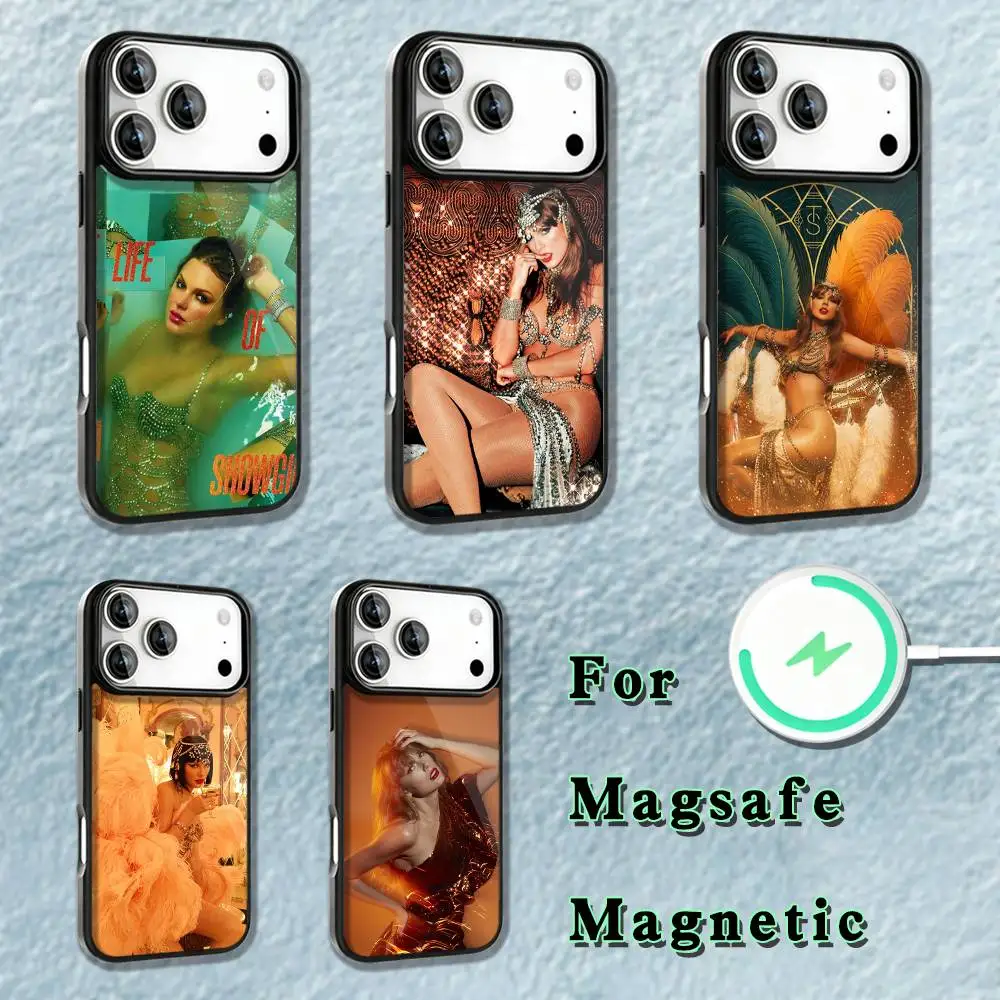 

L-Life of a S-Showgirl Phone Case For iPhone 17,16,15,14,13,12,11,Pro,Max,Plus,Mini,SE4,E Magnetic Magsafe Wireless Charging