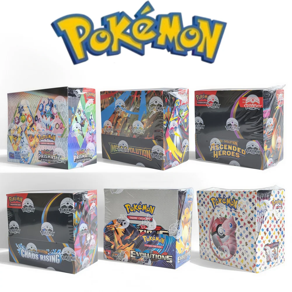 Carte Pokémon aléatoire 4/9/18 sachets Prismatic Evolutions Scarlet Violet 151 – Booster de combat en anglais