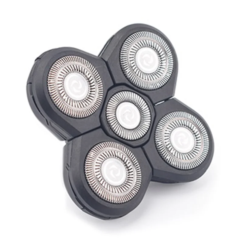 1 шт., Сменная головка для электробритвы, 5 резаков, плавающая головка, водонепроницаемое лезвие из нержавеющей стали