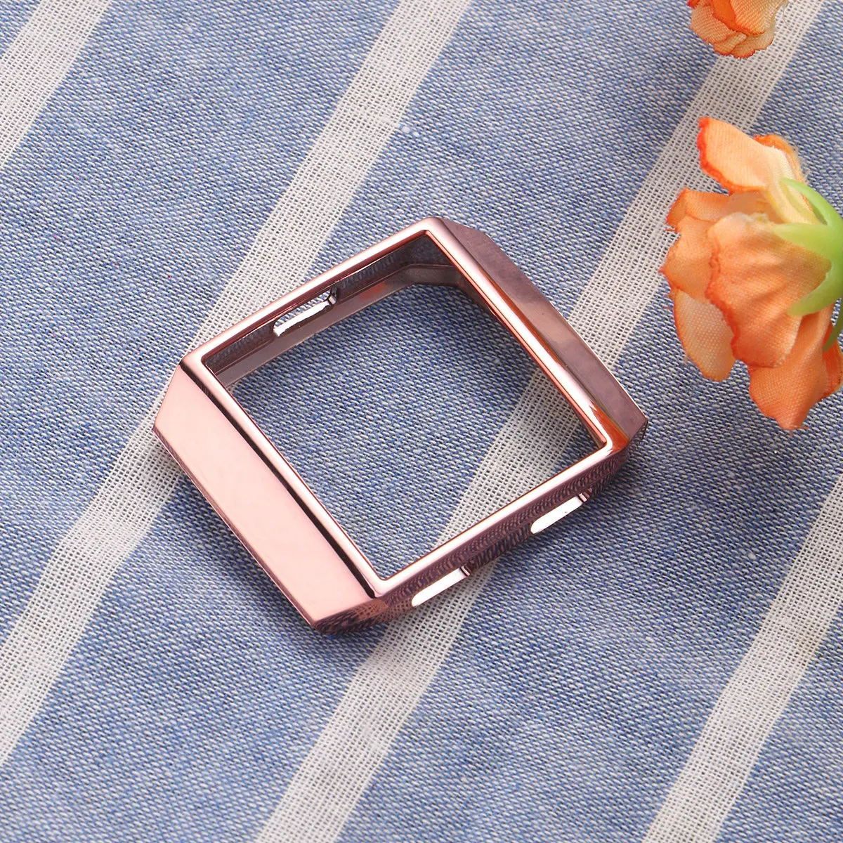 

Slim Tpu Watch Case Protector for Rose Gold Shockproof Dustproof Sweat Resistant Ultra Sensitive