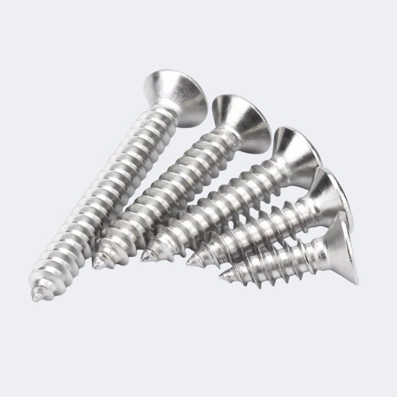 

304 Stainless Steel Countersunk Self-Tapping Screws Woodking Screw M3 M4 8 10 12 14 16 18 20 25 30 35 40 50