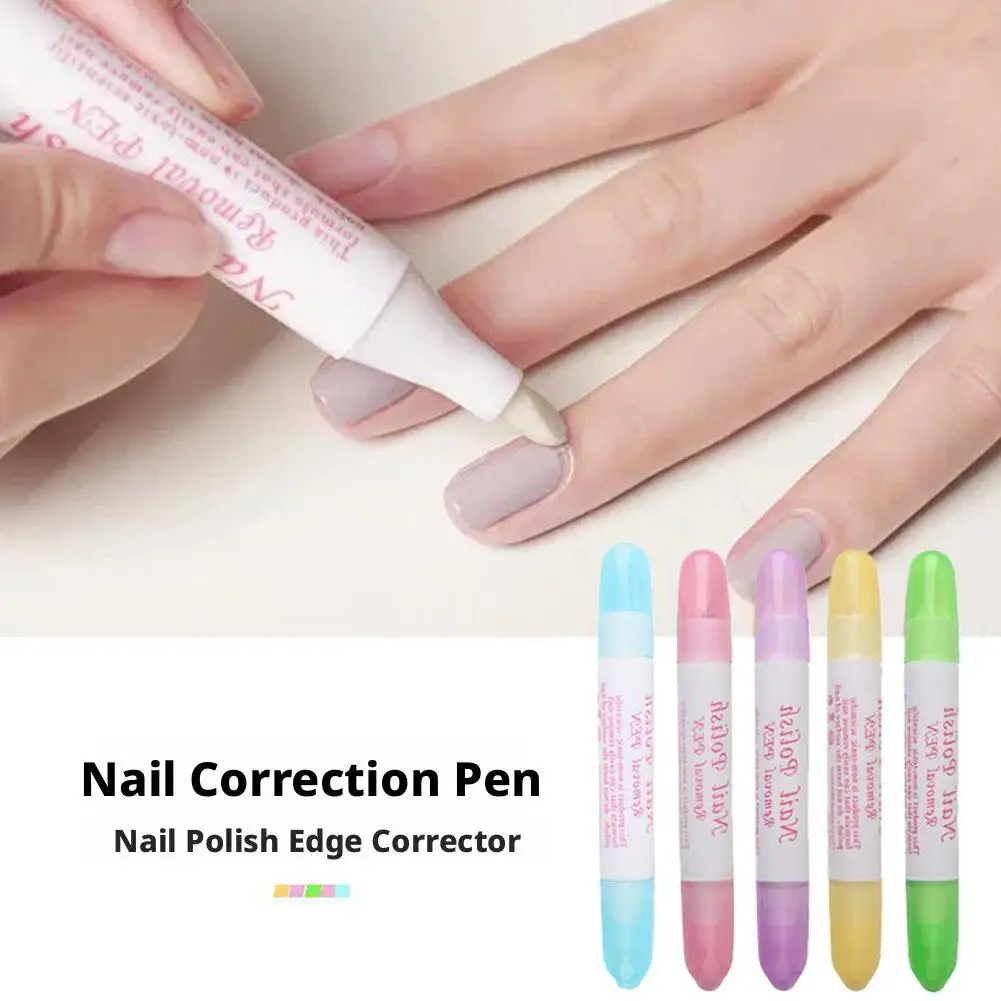 Nagellackentferner-Stift, Nagellack-Korrekturstift, Maniküre-Werkzeug für die schnelle Beseitigung von Nagelkunst-Fehlern, Nagelpflege-Zubehör – Detail 3