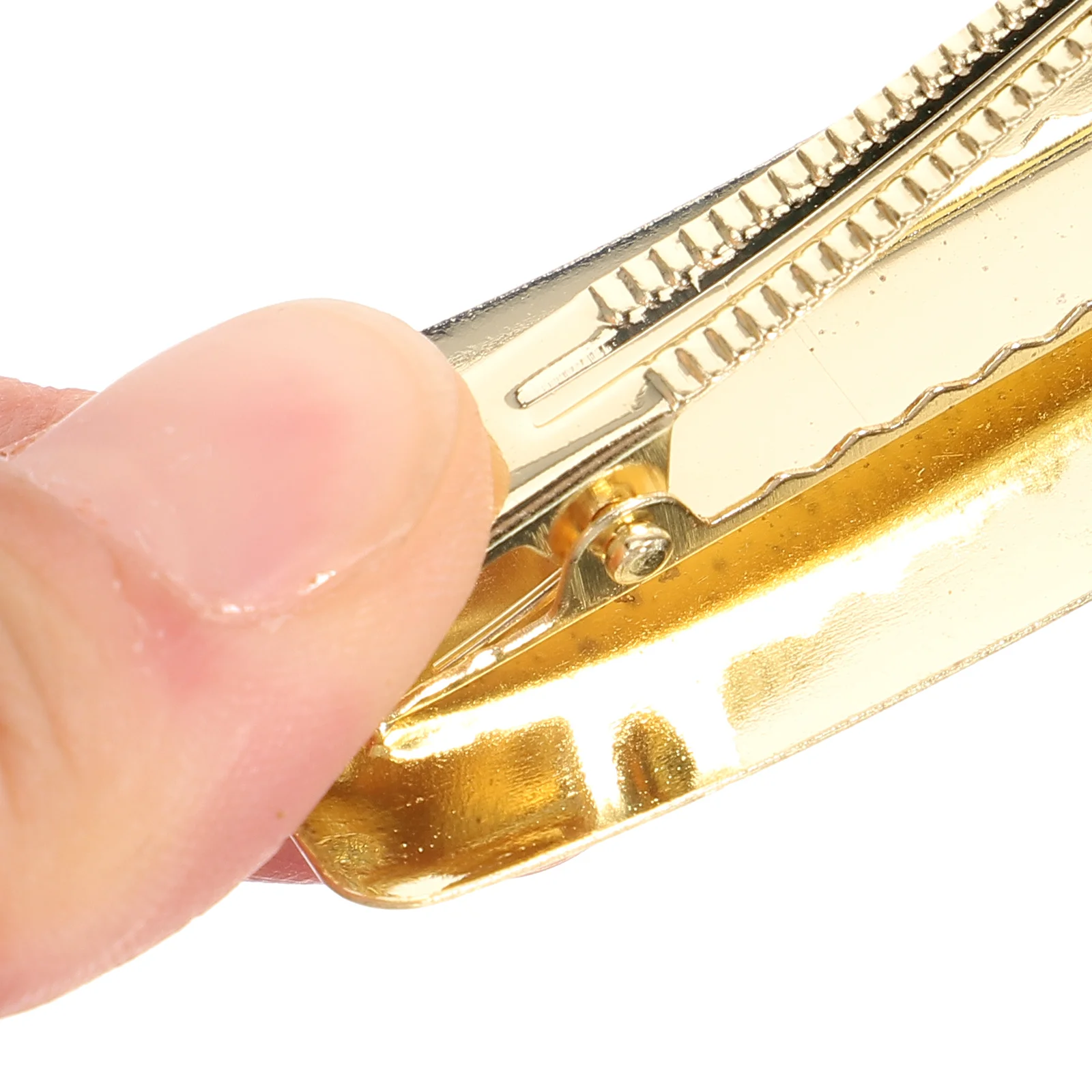 

2Pcs Metal Hair Clips Rectangle Duckbill Clips for Women Large Barrettes Thick Hair Accessories Fashion Hairstyle Decoration