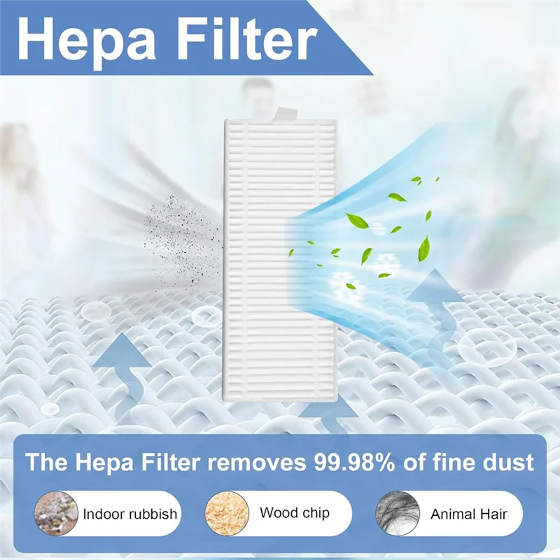 Kit de acessórios a24p para honiture g20/g20 pro, para tikom g8000/g8000 pro, para lararesar evol 3 peças de aspirador de pó robô