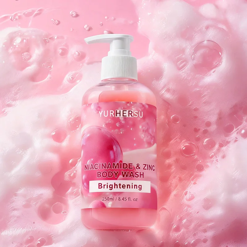 Niacinamide Body Wash – Moisturizing Shower Gel with Vitamin B3, Daily Hydrating Body Cleanser