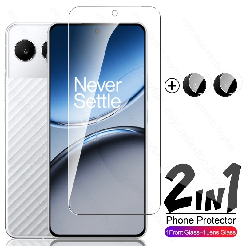 2In1 9H Tempered Glass Case For OnePlus Nord 4 One Plus Nord4 OnePlusNord4 5G 2024 CPH2621 6.67