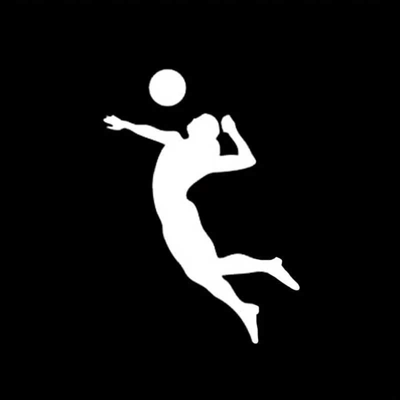 Volleyball Player Sports Girl Beach Car Stickers Vinyl High Quality Accessories Car Stickers