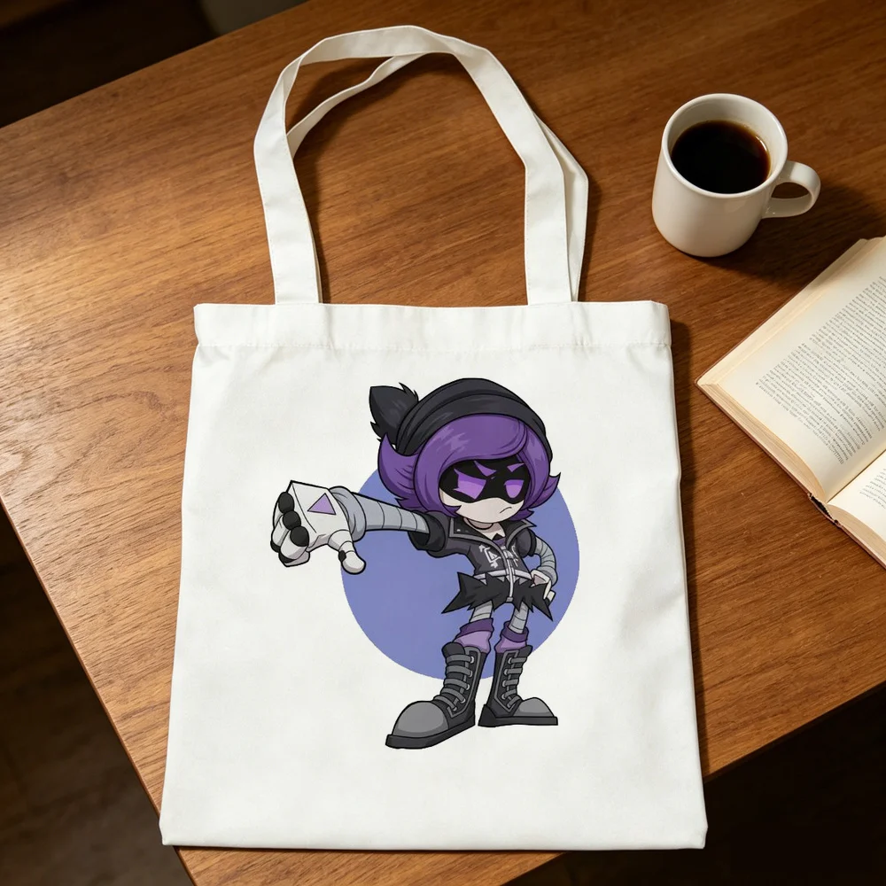 Murder Drones tote bag bolsas de tela einkaufstasche grocery shopper shoulder  femme