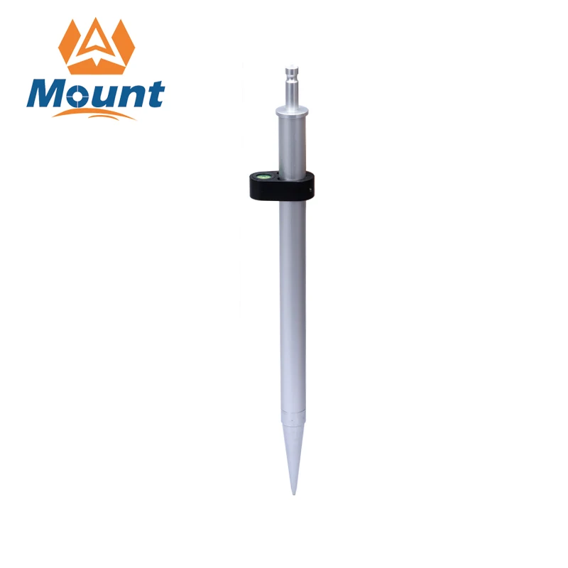 Aluminum Handheld Mini Stakeout Rod Prism Pole with Height 20cm 30cm 5/8 x11 Thread for Prism Prisma Total Station Survey