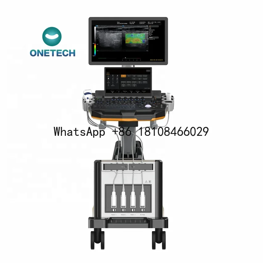 TC-6T Advanced trolley type color doppler cardiac ultrasound machine with DICOM program and TDI