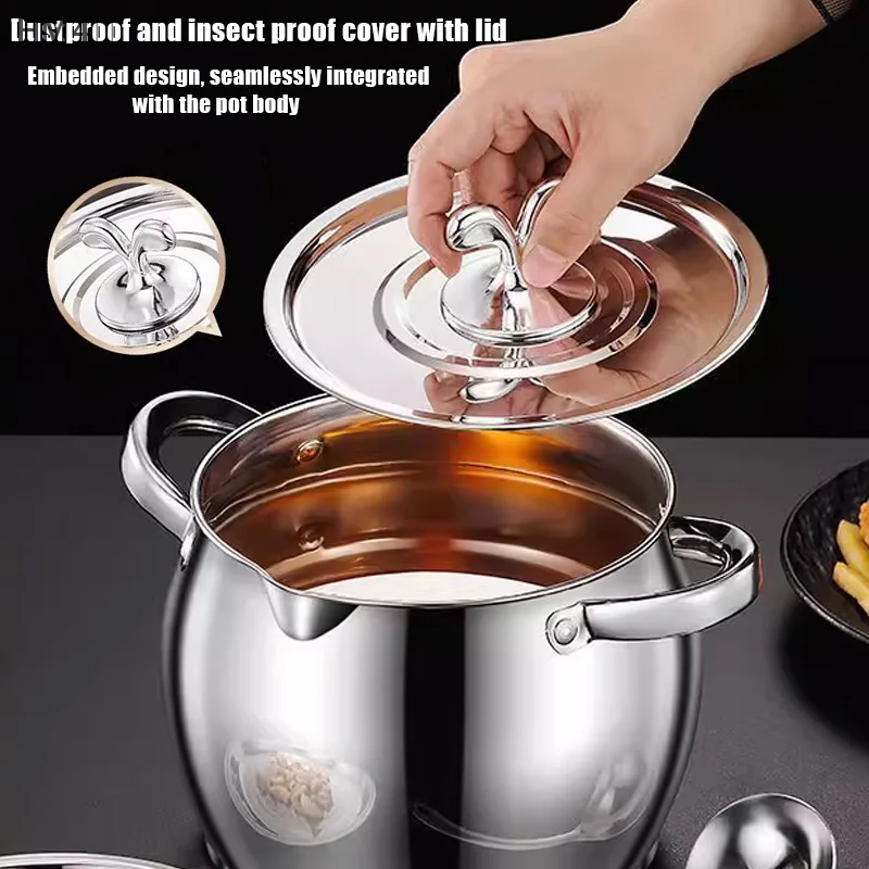 ómHM4 Parque Metaal Reuzebak Grote Capaciteit Olieopslagvat Olievat Wastafel Met Deksel Keuken Met Filter Reuzel Tank