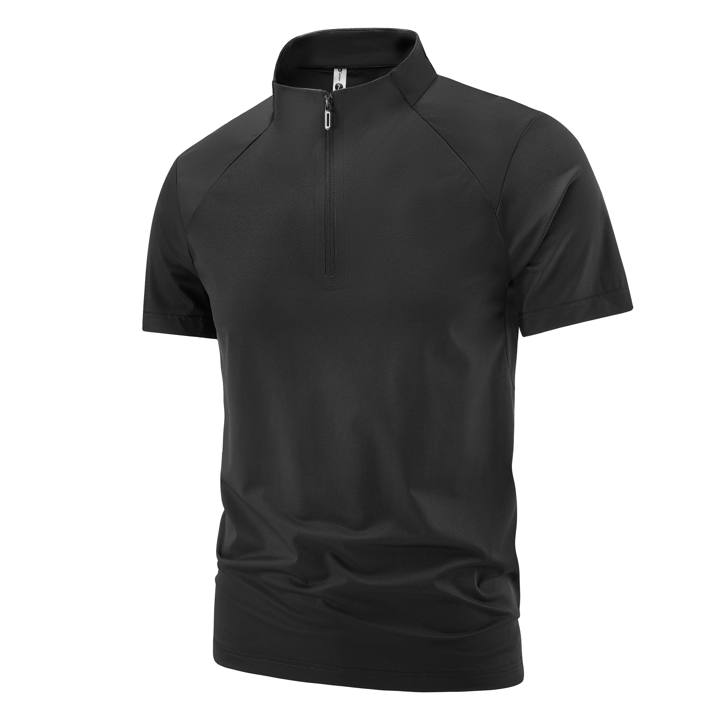 2026 New Summer Men's Running Quick Drying T-shirts Breathable Hiking Fishing Tees Soft Elasticity Outdoor Sports Short Shirt image 4