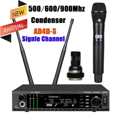Leicozic AD4D-S KSM11 Condensor Microfono Single Channel Microphone Wireless True Diversity For Stage Performance 500/600/900Mhz