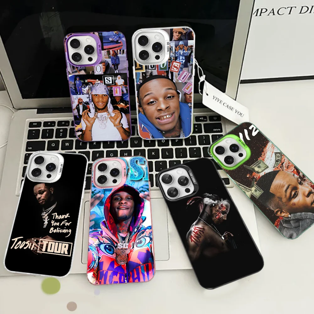 Rapper Toosii Phone Case For IPhone 16 15 14 13 12 11 Pro Max X XR XSMAX 8 7 Plus Matte Shockproof Back Cover