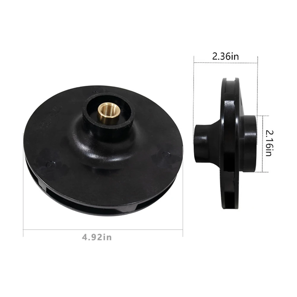 073130 Impeller Replacement Designed for Pentair For WhisperFlo 1000 Series Pool Pumps Including WF8 WFE8 WFK8 WFDS8 WF30