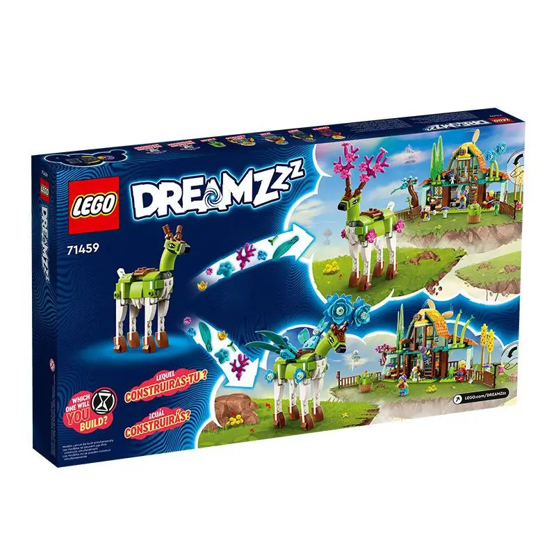 LEGO DREAMZzz Stable of Dream Creatures 71459 Fantasy Animal Toy Set 2 Building Mythical Flying Pegasus or Forest Guardian Gift