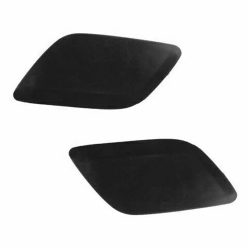 

1Pair Left Right Headlight Washer Spray Cover Cap Unpainted 4L0955275G 4L0955276G For Q7 2010-2015