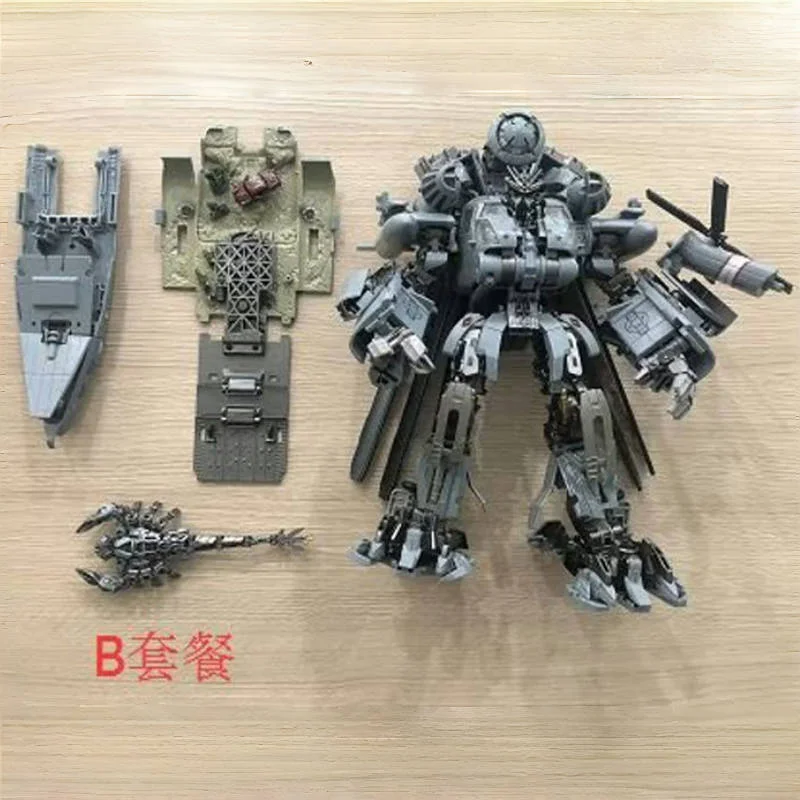 변환 장난감 Weijiang WJ M05 블랙 아웃 세트 B 숨기기 그림자 SS08 확대 KO 30CM 헬리콥터 액션 피규어 상자 없음