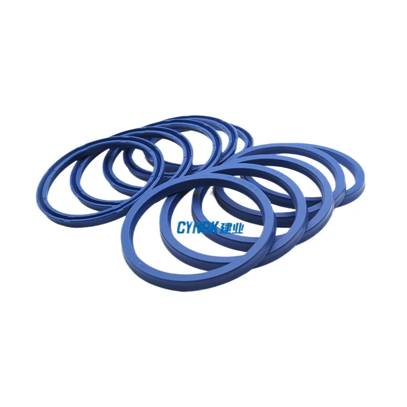 For IUIS piston rod seal polyurethane U-shaped seal IUIS series industrial seal shaft sealing ring excavator accessories