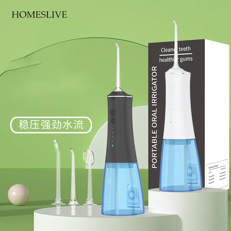 HOMESLIVE-Escova de Dentes Elétrica, Som Vibratório, 4 MModule, Cabeça Substituição, Impermeável, 1 Conjunto