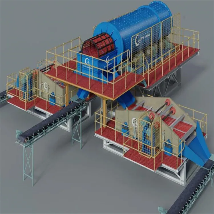 Clay Wash Cleaning Gouderts en Diamond Trommel Wash Plant