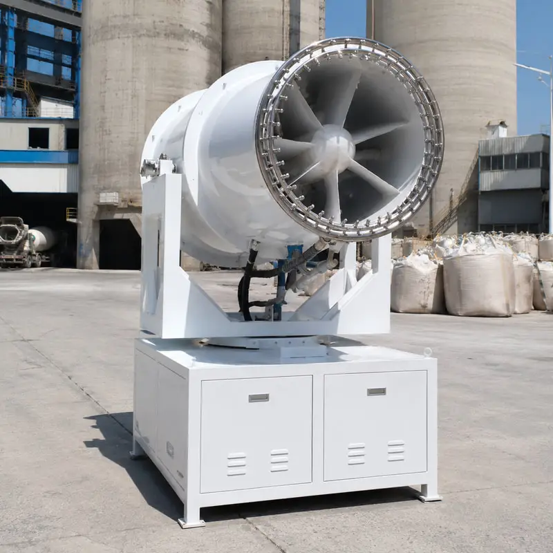 For Open Pit Mine Dust Control Customized Robust Industrial Fog Cannon with Broad Spray Coverage Dust Suppression Cannon
