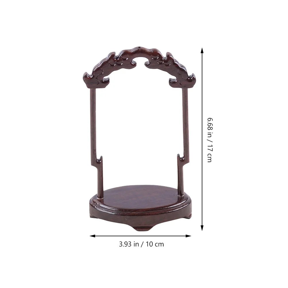 حامل مجوهرات خشبي حامل قلادة سوار منظم عرض الرف دائم عملي تخزين المجوهرات قلادة الوقوف