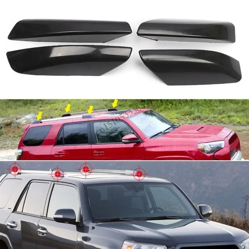 

090E Крышка багажника на крышу для 4 Runner N210 2003-2009 Передняя и задняя крышка багажника на крыше, пластиковая защитная