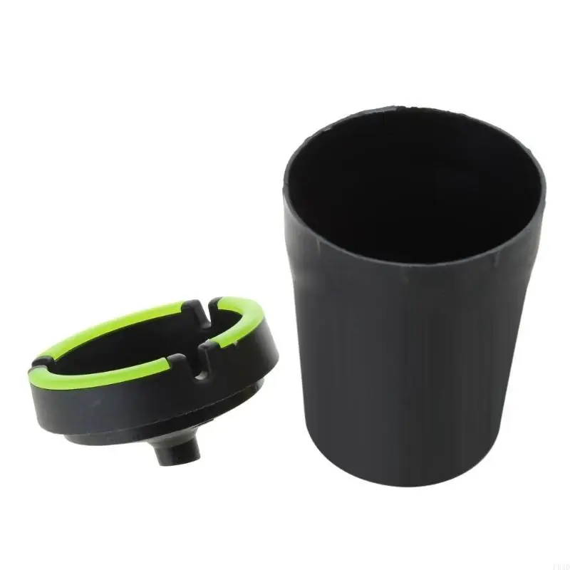 

AP28 Car Ashtray Smell Proof Portable Smokeless Detachable Windproof Travel Home Extinguishing Butt Bucket Tray