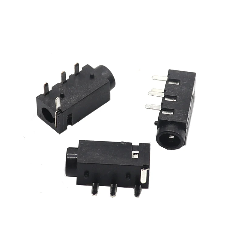 【20-5PCS】DIP4 PJ320A 3.5MM Headphone Audio Socket PJ-320 4Pins Audio interface