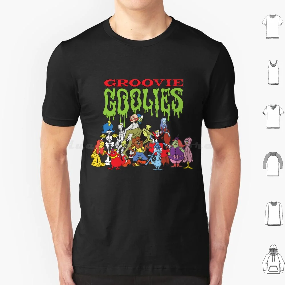 The Groovie Goolies Essential T Shirt Big Size 100% Cotton Dracula Frankenstein…
